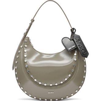 DKNY Sadie Shoulder Bag in Utility Green at Nordstrom
