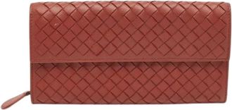 Bottega Veneta Pre-owned Wallets, female, Pink, Size: ONE SIZE Pre-owned Vintage Wallet