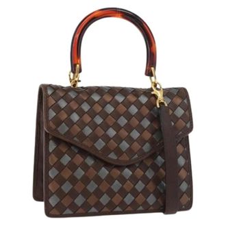 Bottega Veneta Pre-owned Handbags, female, Brown, Size: ONE SIZE Pre-owned Hand Bag