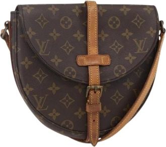 Louis Vuitton Pre-owned Cross Body Bags, female, Brown, Size: ONE SIZE Pre-owned Canvas Cross Body Bag