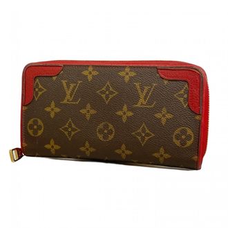 Louis Vuitton Brown Cerise Long Wallet (Bi-Fold) (Pre-Owned)