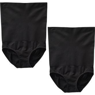 Ingrid & Isabel Postpartum Belly Support Underwear Bundle in Black/black at Nordstrom, Size X-Large