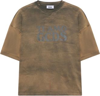 GCDS Gcds, Uomo, Top, Verde, 2Xl, new