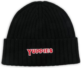 MC2 Saint Barth logo-embroidered beanie - Black