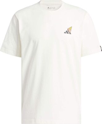 adidas Ice Cream Hoops Logo T-Shirt White IN7442