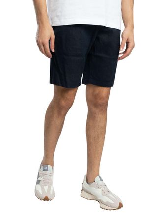 Tommy Hilfiger Mens Harlem PO Linen Short MW0MW37804 Chino Shorts, Blue, 31W
