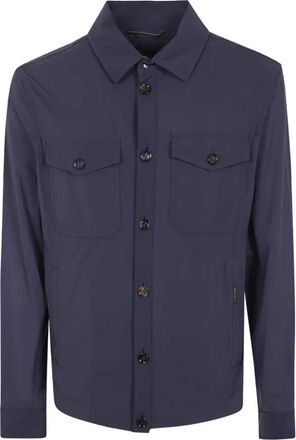 Moorer Hombre, Chaquetas, Azul, Talla: M