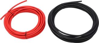 OEM Cable Para Panel Solar De 2 Piezas, Funda Xlpe, Cobre Esta&ntilde;ado, Doble Aislamiento, Resistente A La Temperatura, Cable Fotovoltaico De 6 Mm&sup2;, 20 M/65,6