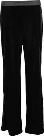 Liu Jo Pantalone - Dames - Straight fit broeken - Zwart - L - Polyester - Broeken