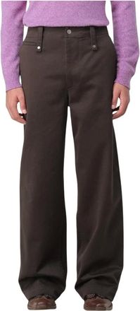 Burberry Hombre, Pantalones, Marrón, Talla: M
