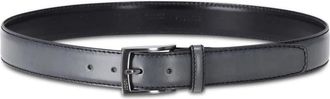 Joop Glanzend leren riem met stijlvolle gesp - Heren - Riemen - Grijs - 100 CM - Leer - Accessoires