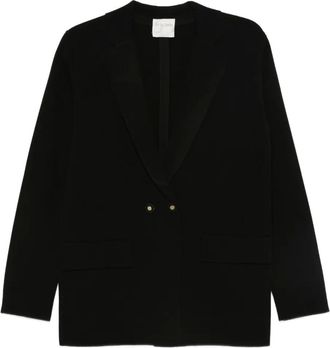 Forte_Forte Giacca con scollo a V - Nero