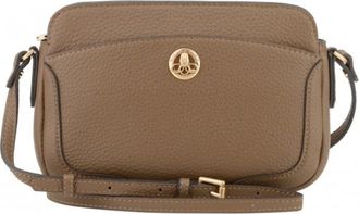 Pourchet Tassen, Dames, Beige, ONE Size, Leer, Crossbody Bag