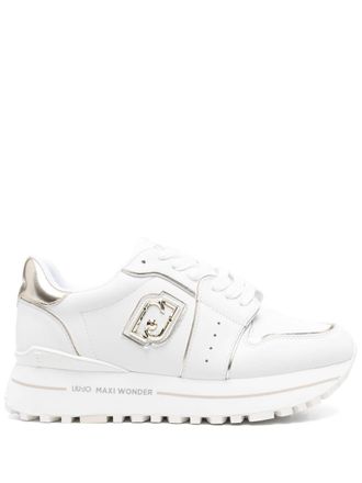 Liu Jo Maxi Wonder sneakers - women - Leather - 37 - White