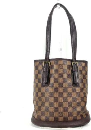 Louis Vuitton Pre-owned Vintage Damier Schoudertas - Dames - Vintage Schoudertas - Bruin - ONE Size - Vintage