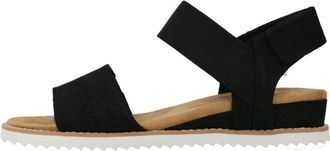 Skechers Desert Kiss Wedges - Dames - Sleehakken - Zwart - 36 EU - Schoenen