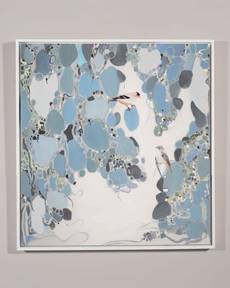 RFA Fine Art Enchanted Blue Garden & apos; Wall Art