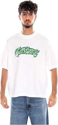 Carhartt Work in Progress T-shirt S/S Booger - - Tops - Uomo - Bianco - S