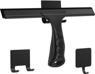 OEM Escobilla De Ducha, Limpiacristales, Limpiador De Acero Inoxidable, Multifuncional Con Gancho Cuadrado Para Ba&ntilde;o, Cocina, Espejo, Coche, Ventanas Y Li