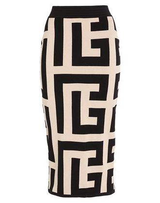 Balmain PARTES DE ABAJO - Faldas midi en YOOX.COM