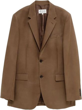 Maison Margiela Jacket - Heren - Blazers - Bruin - S - Jassen
