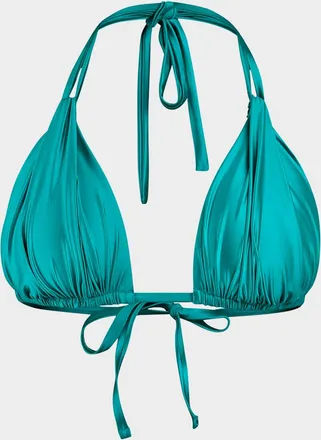 La Blanca Earth Goddess Halter Bikini Top