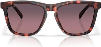 Costa Ulu 56mm Square Sunglasses in Sunset Tortoise /Rose at Nordstrom