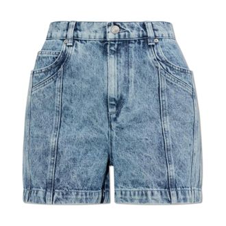 Isabel Marant Denim Shorts, female, Blue, Size: XS Joely Denim Shorts