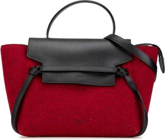 Celine Pre-owned Handbags, female, Red, Size: ONE SIZE Pre-owned Structured Handbag