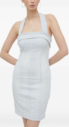 Guess Co Abito corto a righe - Blu
