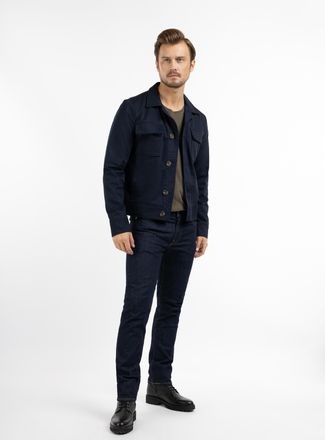 Dreimaster Dreimaster overgangsjasje Heren donker marine