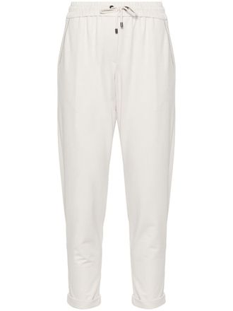 Brunello Cucinelli Broek met trekkoord - Beige
