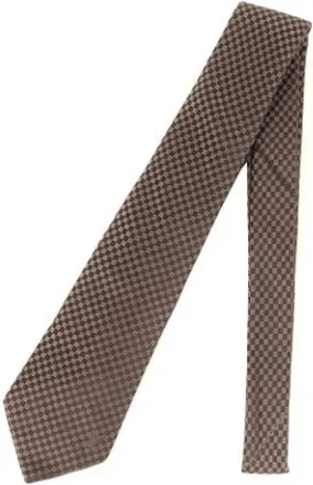 Louis Vuitton Pre-owned Accessories, male, Brown, Size: ONE SIZE Pre-owned Cravat
