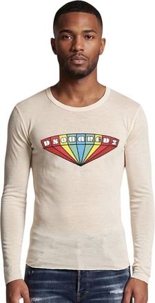 Dsquared2 Off White Full Sleeve T-Shirt