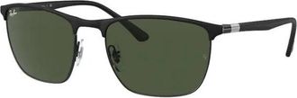 Ray-Ban Authentieke Rb 3686 Bril- Premium Kwaliteit! - unisex - Zonnebrillen - Zwart - 57 MM - Accessoires