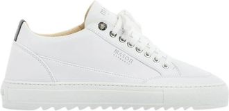 Mason Garments Sneakers - Heren - Sneakers - Wit - 44 EU - Leer - Schoenen