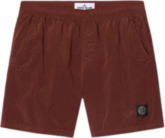 Stone Island Heren, Badkleding, Bruin, Maat: 2XL Polyamide