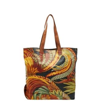 Ferragamo Pre-owned Tote Bags, female, Multicolor, Size: ONE SIZE Pre-owned Tote Bag