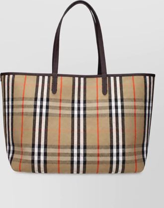 Burberry bloomsbury leather tote bag