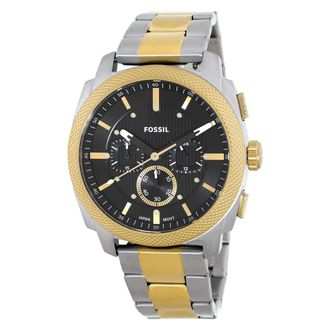 Fossil Machine Chronograph Quartz Black Dial Mens Watch FS6159