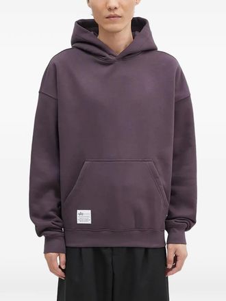 Alpha Industries long-sleeve hoodie - Purple