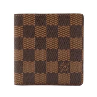 Louis Vuitton Pre-owned Bill Wallet (Bi-fold) - Dames - Pre-owned - Bruin - Maat: ONE Size