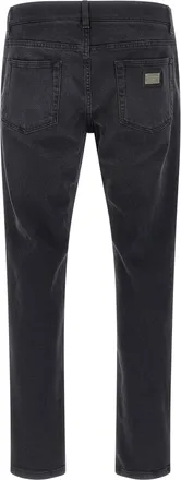 Dolce & Gabbana Stretch Denim Jeans - Black