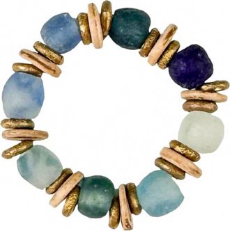 Twine & Twig Womens Intricate Stack Bracelet In Maldives