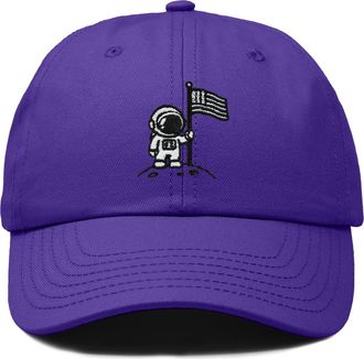 Dalix Moon Mission Dad Cap in Purple at Nordstrom