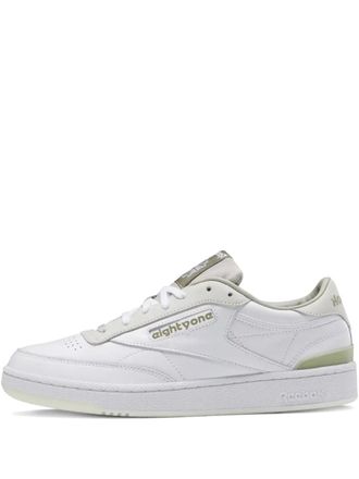 Reebok Club C 85 White/Green sneakers - men - Leather/Fabric/Rubber - 10.5