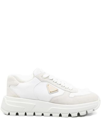 Prada Sneakers con logo - Bianco