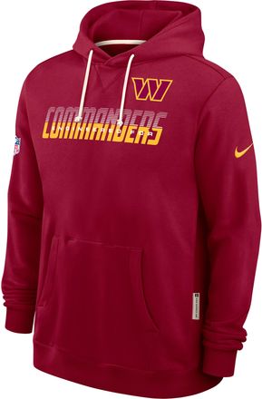 Nike Washington Commanders Sideline Standard Issue Nike Mens Dri-FIT NFL Pullover Hoodie in Red | 03AZ67P9E-SX8
