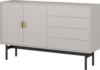 Selsey Selsey Stoon Ii - Aparador Con 2 Puertas Y 4 Cajones - 154 Cm - Taupe