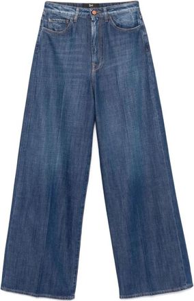 3x1 Flip Jean - Dames - Loose Fit Jeans - Blauw - W27 - Katoen - Jeans